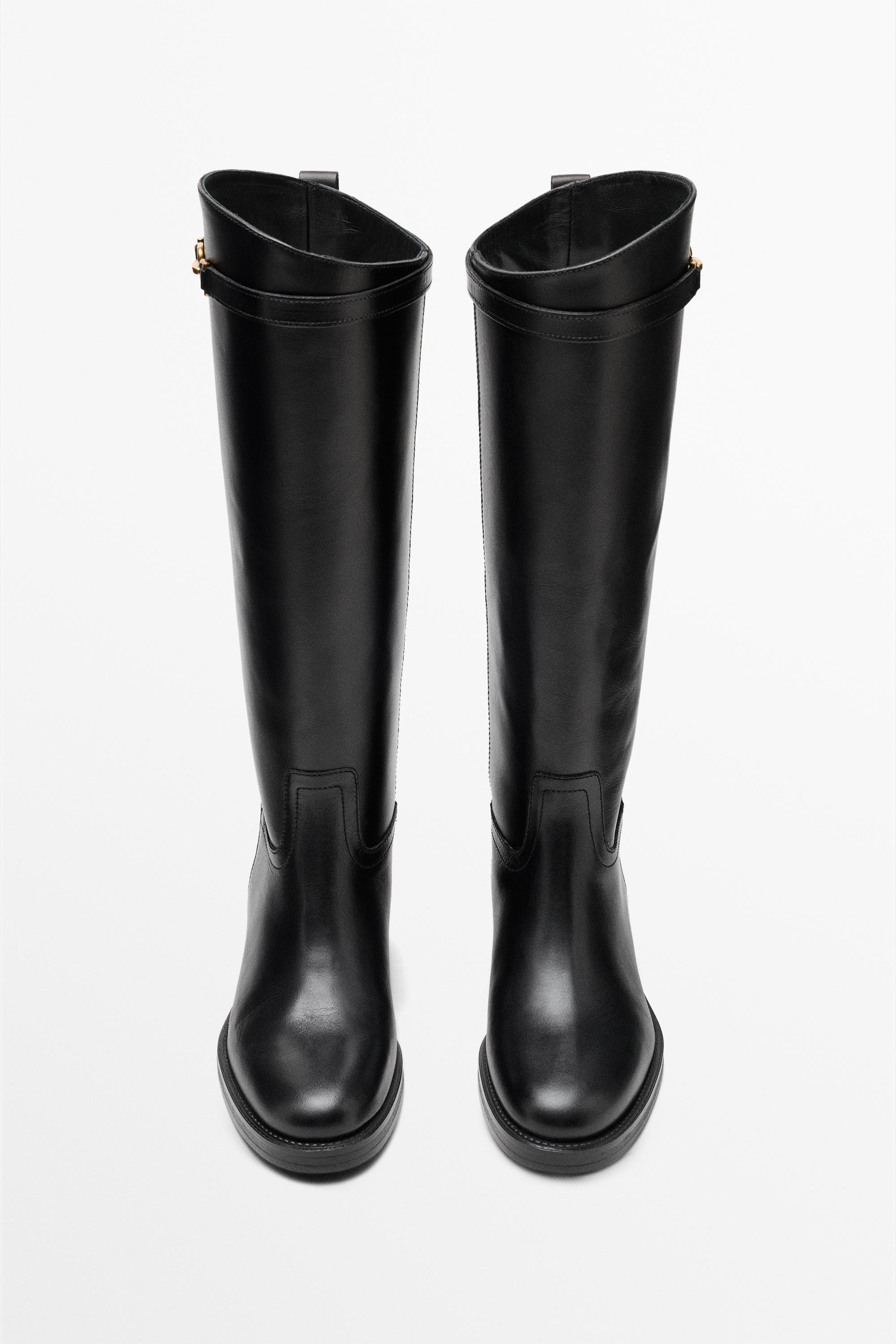 Bottes équestre en cuir